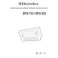 ELECTROLUX EFG733X/CH Instrukcja Obsługi