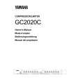 YAMAHA GC2020C Instrukcja Obsługi
