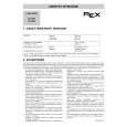 REX-ELECTROLUX RT500 Instrukcja Obsługi