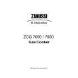 ZANUSSI ZCG7680BKN Instrukcja Obsługi