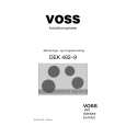 VOSS-ELECTROLUX DEK 492-9 Instrukcja Obsługi