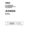 YAMAHA AD808 Instrukcja Obsługi