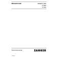ZANKER CF4200 Instrukcja Obsługi