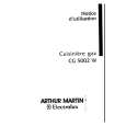 ARTHUR MARTIN ELECTROLUX CG5002W Instrukcja Obsługi