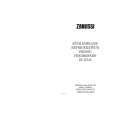 ZANUSSI ZC275R Instrukcja Obsługi