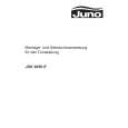 JUNO-ELECTROLUX JDK8650 Instrukcja Obsługi