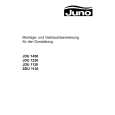 JUNO-ELECTROLUX JDU1450E Instrukcja Obsługi