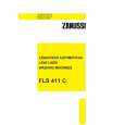 ZANUSSI FLS411C Instrukcja Obsługi