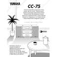 YAMAHA CC-75 Instrukcja Obsługi