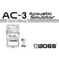 BOSS AC-3 Instrukcja Obsługi