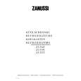 ZANUSSI ZI5233 Instrukcja Obsługi
