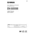 YAMAHA DV-S5550 Instrukcja Obsługi