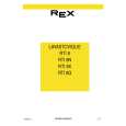 REX-ELECTROLUX RTI8G Instrukcja Obsługi