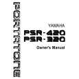 YAMAHA PSR-320 Instrukcja Obsługi