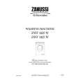 ZANUSSI ZWF1227W Instrukcja Obsługi