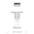 ZANUSSI ZWF1421 Instrukcja Obsługi