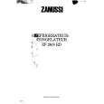 ZANUSSI ZF20/8RD Instrukcja Obsługi