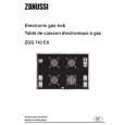ZANUSSI ZGG743EX Instrukcja Obsługi