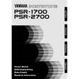 YAMAHA PSR-2700 Instrukcja Obsługi