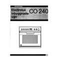 ELECTROLUX CO240 Instrukcja Obsługi