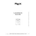 REX-ELECTROLUX RLS265 Instrukcja Obsługi