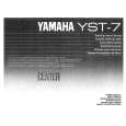 YAMAHA YST-7 Instrukcja Obsługi