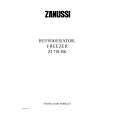 ZANUSSI Zi718/8K Instrukcja Obsługi