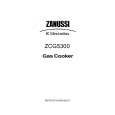 ZANUSSI ZCG5300WN Instrukcja Obsługi