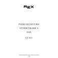 REX-ELECTROLUX CG631XE Instrukcja Obsługi