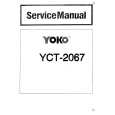 YOKO YCT2067 Instrukcja Serwisowa