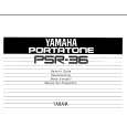 YAMAHA PSR-36 Instrukcja Obsługi
