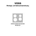 VOSS-ELECTROLUX DIK2491-UR Instrukcja Obsługi
