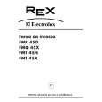 REX-ELECTROLUX FMT45X Instrukcja Obsługi