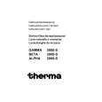 THERMA GSVALPHA2000S Instrukcja Obsługi
