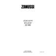 ZANUSSI ZC390 Instrukcja Obsługi
