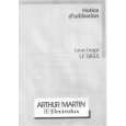 ARTHUR MARTIN ELECTROLUX LF0835 Instrukcja Obsługi