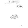 ELECTROLUX EFC938X/2 Instrukcja Obsługi