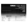 YAMAHA CD-400 Instrukcja Obsługi