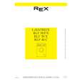 REX-ELECTROLUX RLF50X Instrukcja Obsługi