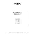 REX-ELECTROLUX RLE365V Instrukcja Obsługi