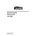 JUNO-ELECTROLUX JSI5562W Instrukcja Obsługi