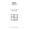 REX-ELECTROLUX KT6420XE 14P Instrukcja Obsługi
