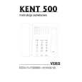 VERIS KENT500 Instrukcja Serwisowa