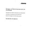 JUNO-ELECTROLUX KD6000ED Instrukcja Obsługi