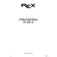 REX-ELECTROLUX FI161D Instrukcja Obsługi