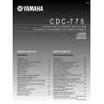 YAMAHA CDC-775 Instrukcja Obsługi