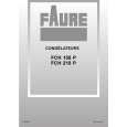 FAURE FCH218P Instrukcja Obsługi