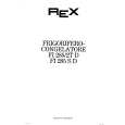 REX-ELECTROLUX FI285/2TD Instrukcja Obsługi