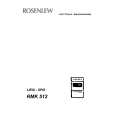 ROSENLEW RMK512 Instrukcja Obsługi
