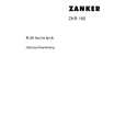 ZANKER ZKR160 Instrukcja Obsługi